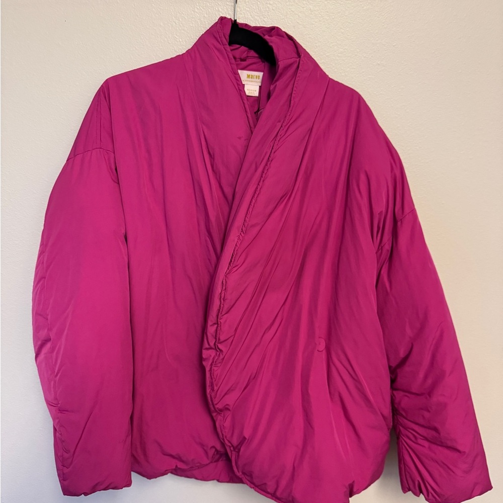 Maeve Crop Cocoon Puffer Jacket